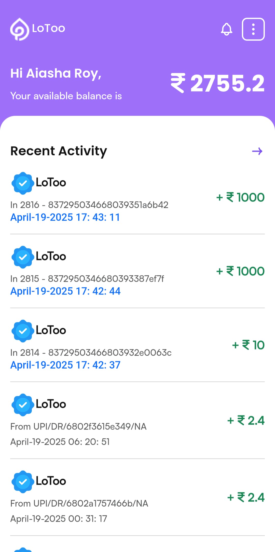 Screenshot image